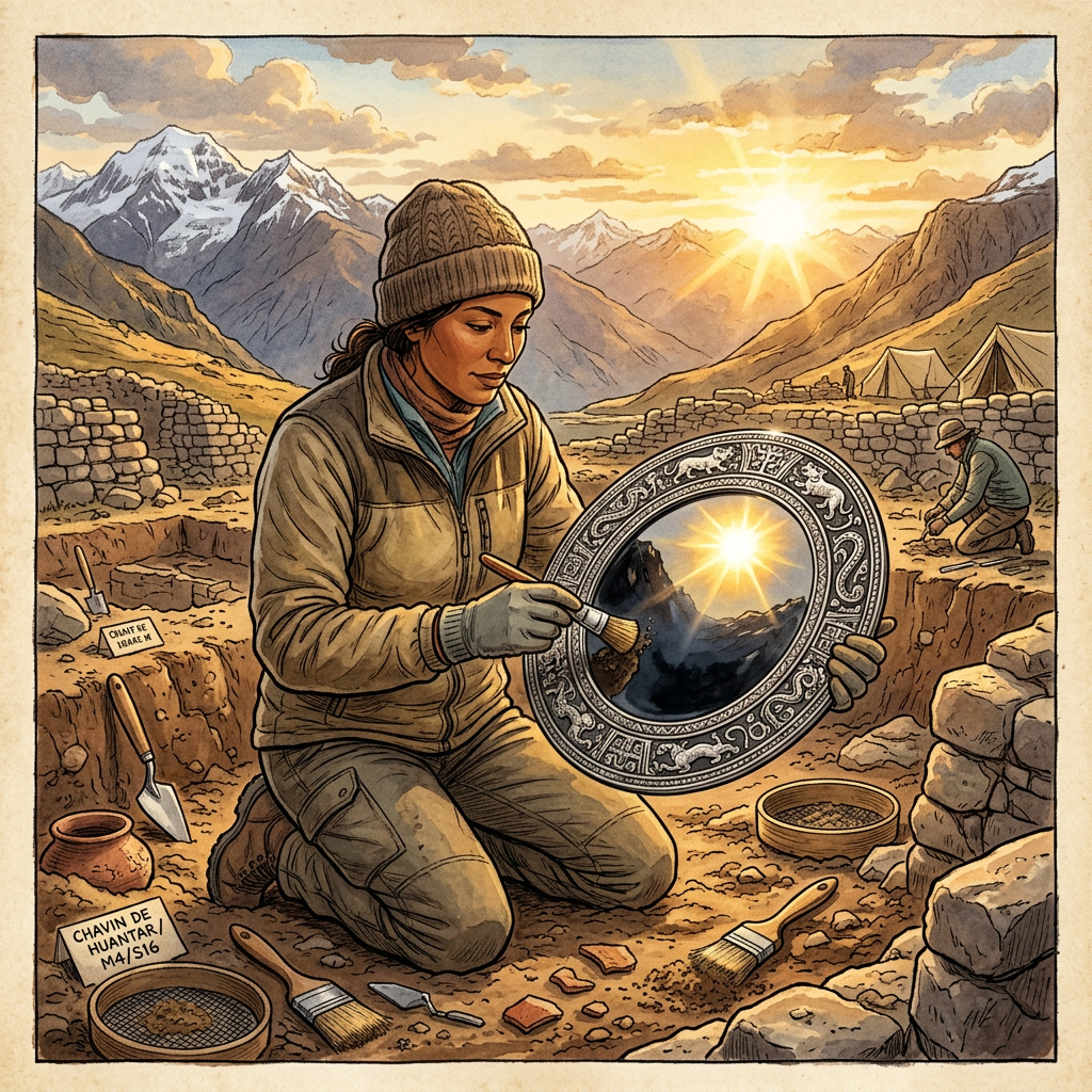 Massive 'Obsidian-Inlaid' Ritual Mirrors Found in Highland Ecuador Reveal Origins of Pre-Inca Solar Festivals