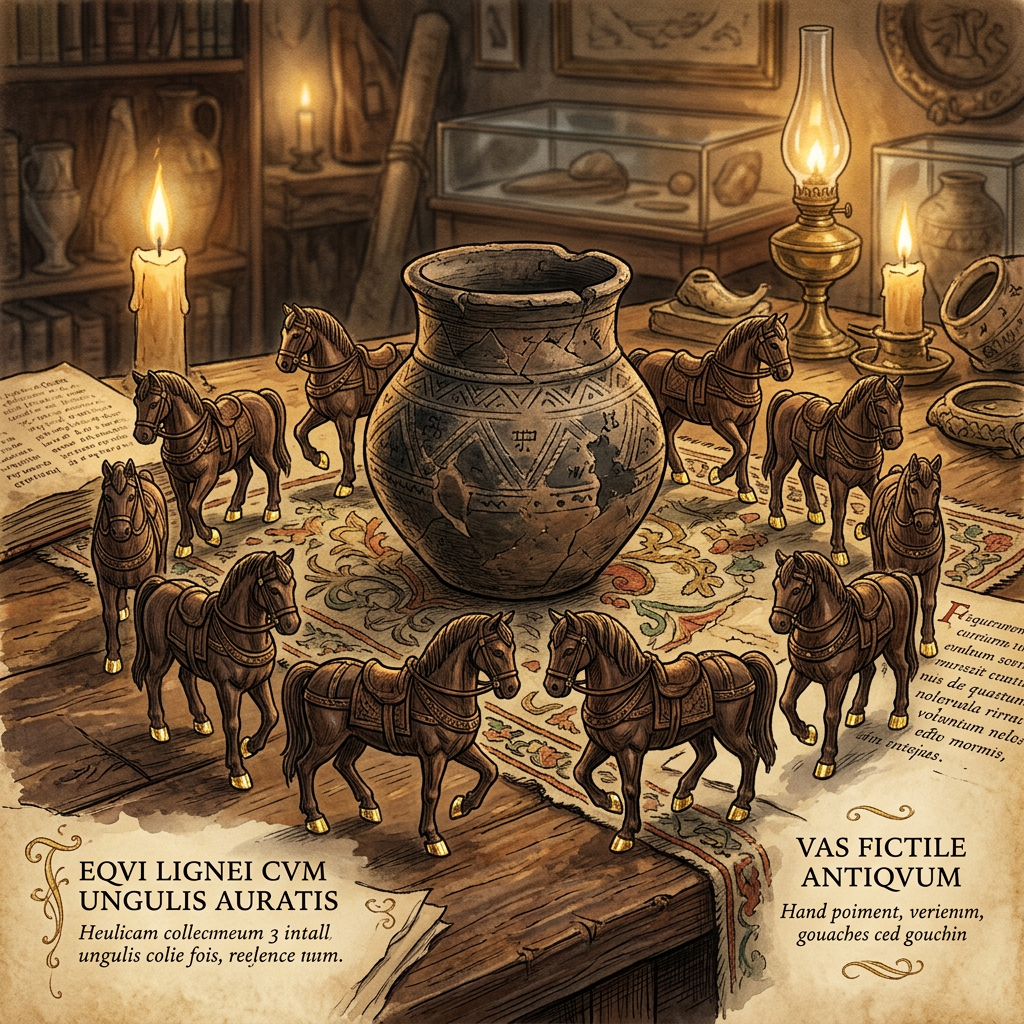 Discovery of 'Gold-Hoofed' Wooden Horse Figurines in Kazakhstan Points to Ancient Saka Precursors of Nauryz Celebrations