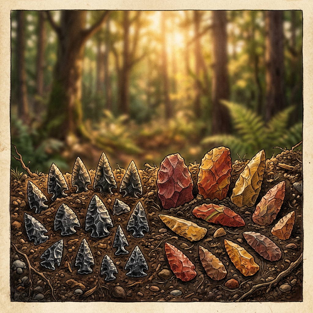 The 'Jasper and Obsidian Corridor': Researchers Map 5,000-Year-Old Inland Trade Between the Great Lakes and Atlantic Coast