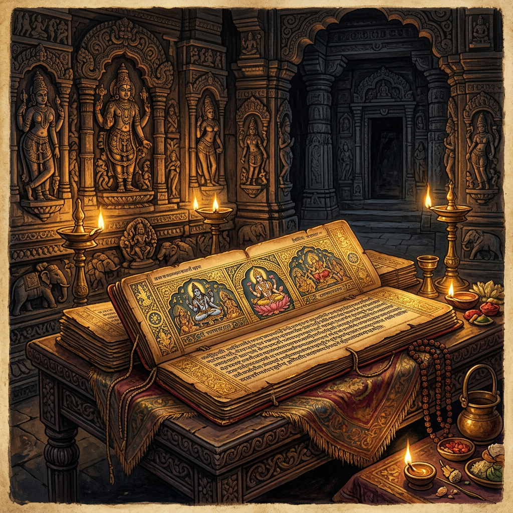 Hidden Chamber with Gold-Leaf Manuscripts Discovered in 11th-Century Kalyani Chalukya Temple in Telangana