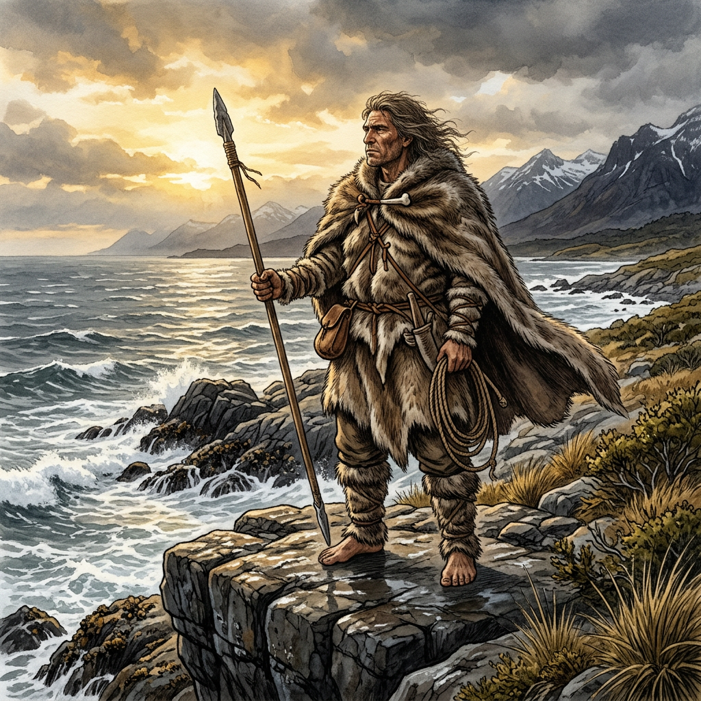 Genomic Analysis of 12,000-Year-Old Tierra del Fuego Remains Identifies Earliest Genetic Adaptation to Sub-Antarctic Marine Diets