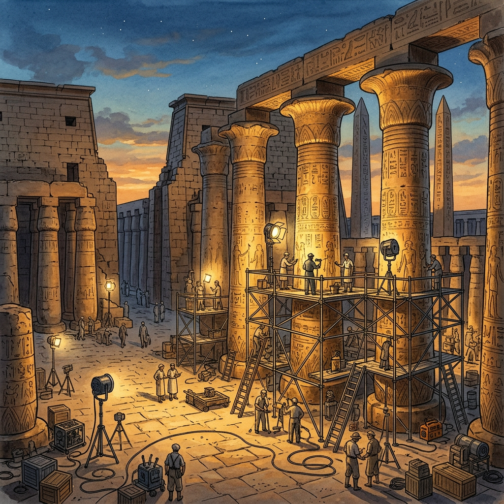 Restoration Projects Launched at Luxor and Karnak Temples to Enhance Visitor Experience and Structural Stability