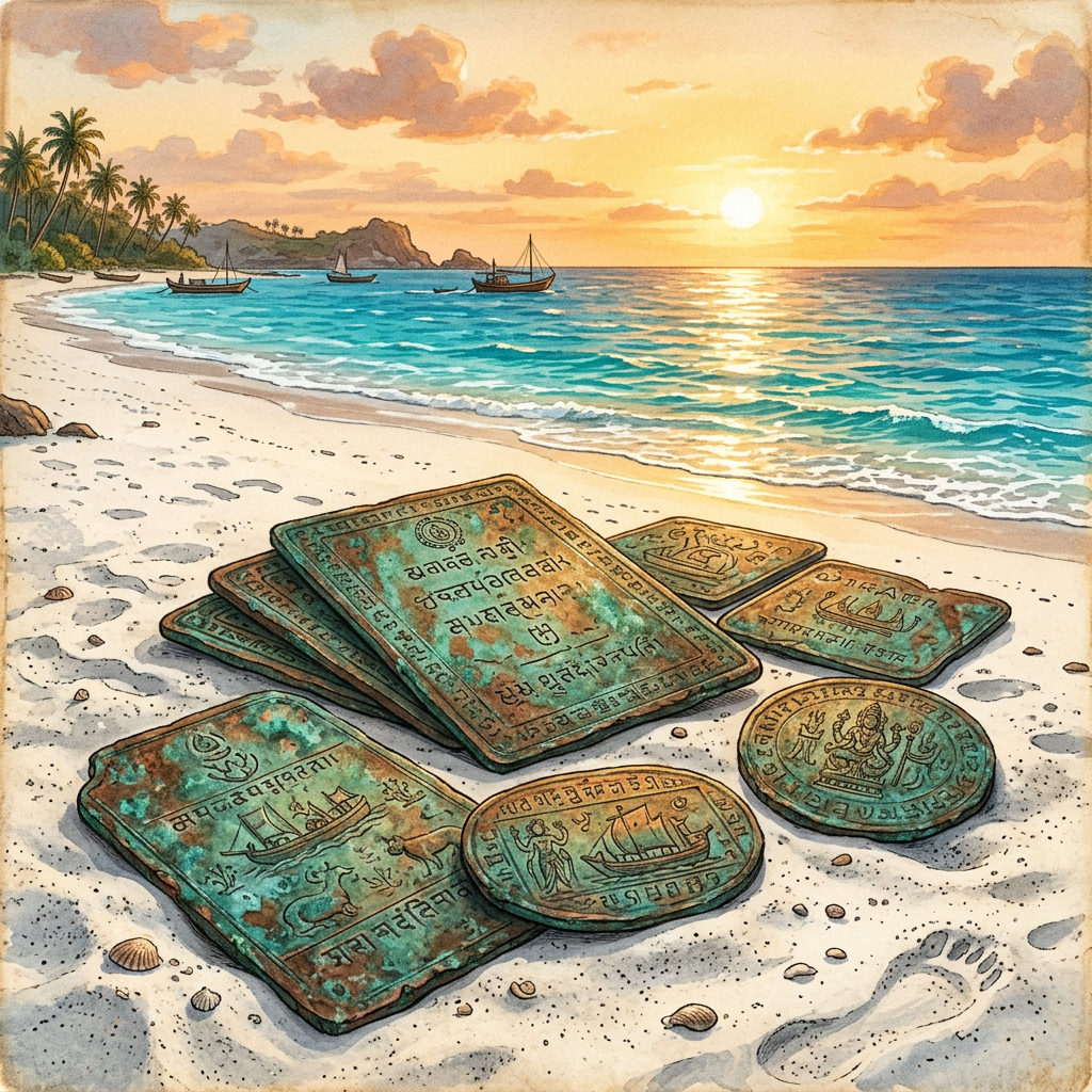5th-Century Maldives Copper Plates Reveal 'Philosophy of the Infinite Horizon' in Early Seafaring Traditions