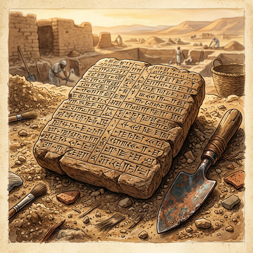 4,000-Year-Old 'Sumerian Registry of Royal Canal-Dredging' and Cuneiform Siltage-Ledgers Uncovered in Ancient Girsu