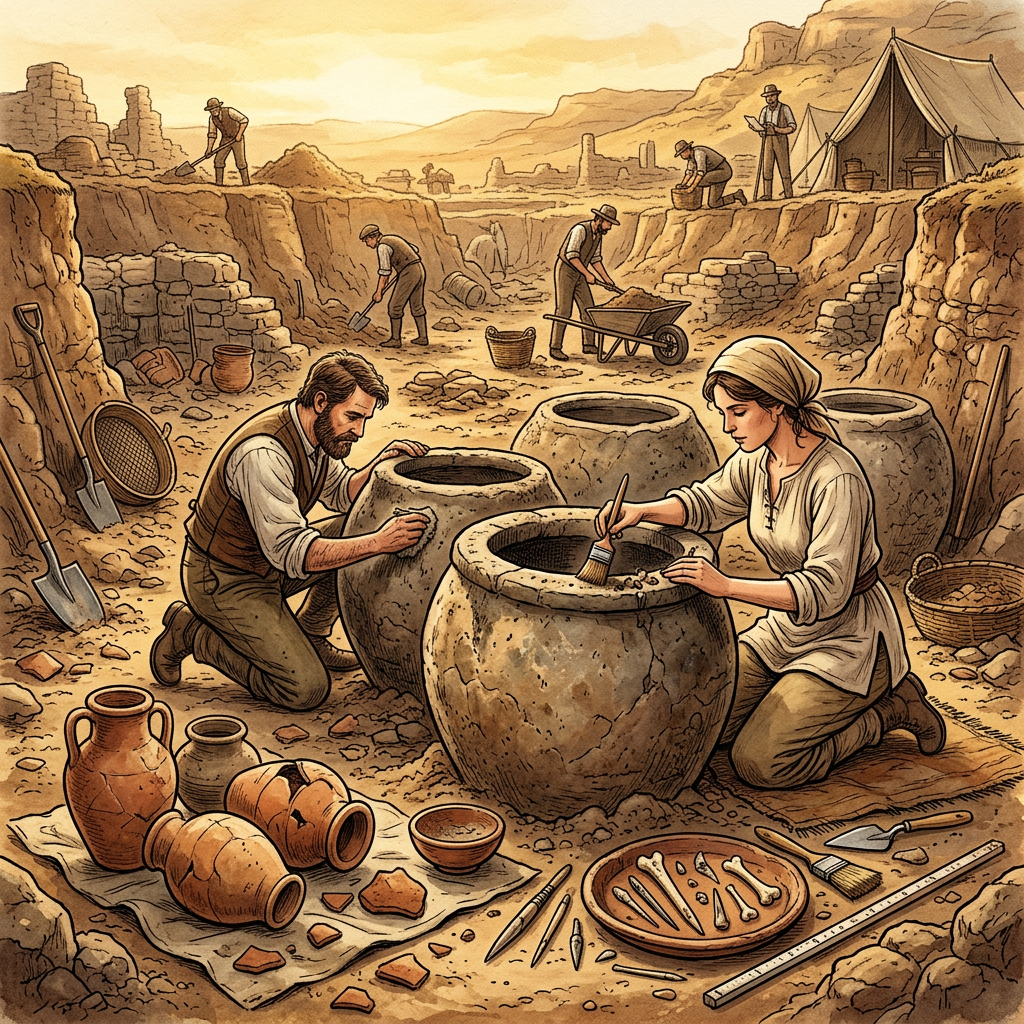 4,500-Year-Old 'Harappan Honey-Processing Industrial Hub' and Stone Filtration Vats Uncovered in Western Haryana