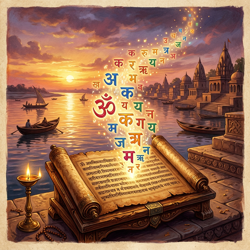 9th-Century 'Sabda-Varnana' Manuscript Discovered in a Private Varanasi Library Explores the Metaphysics of Semantic Color