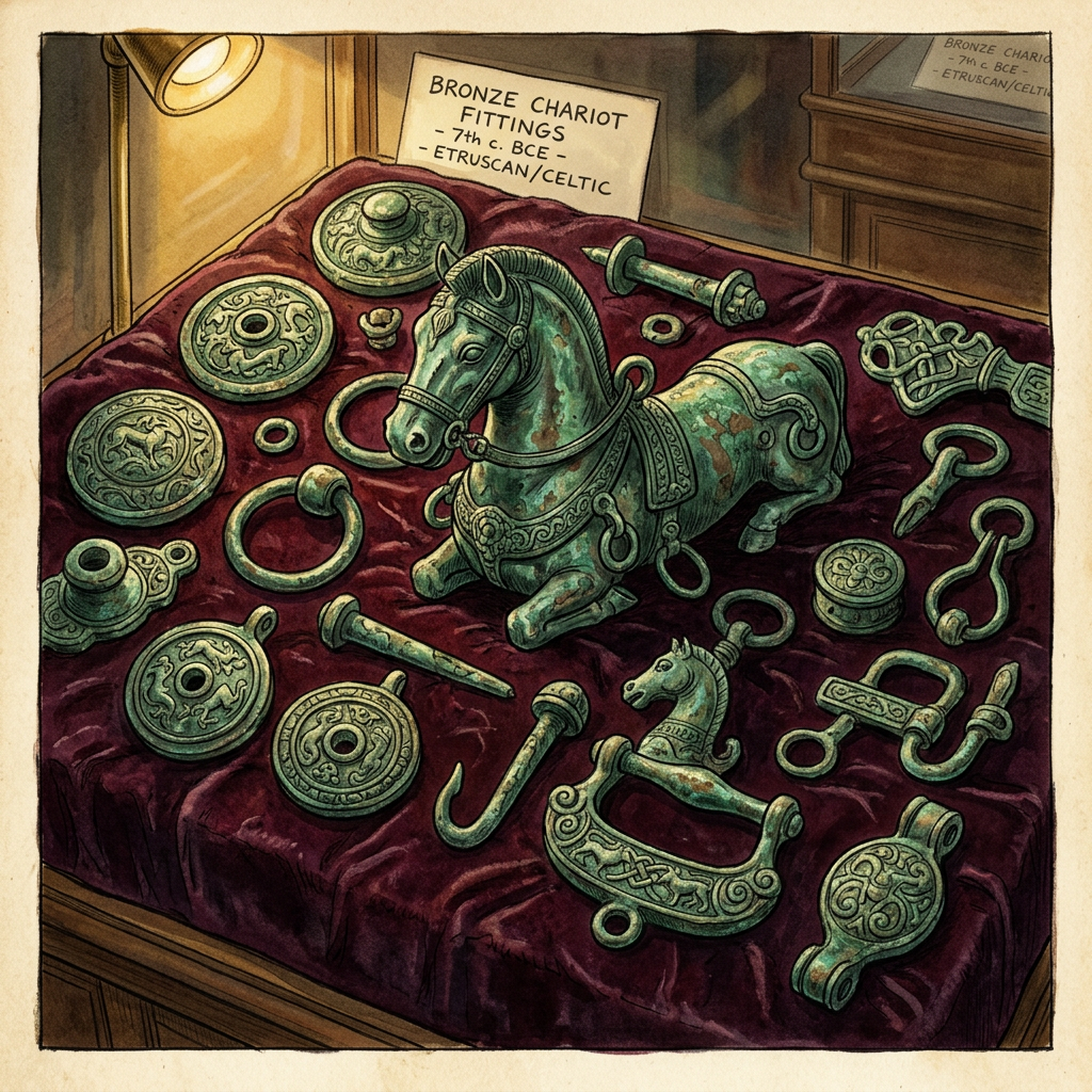 Discovery of a 2,800-Year-Old 'Western Zhou' Royal Chariot-Harness Depot with Intact Ornate Bronze Bit-Stoppers