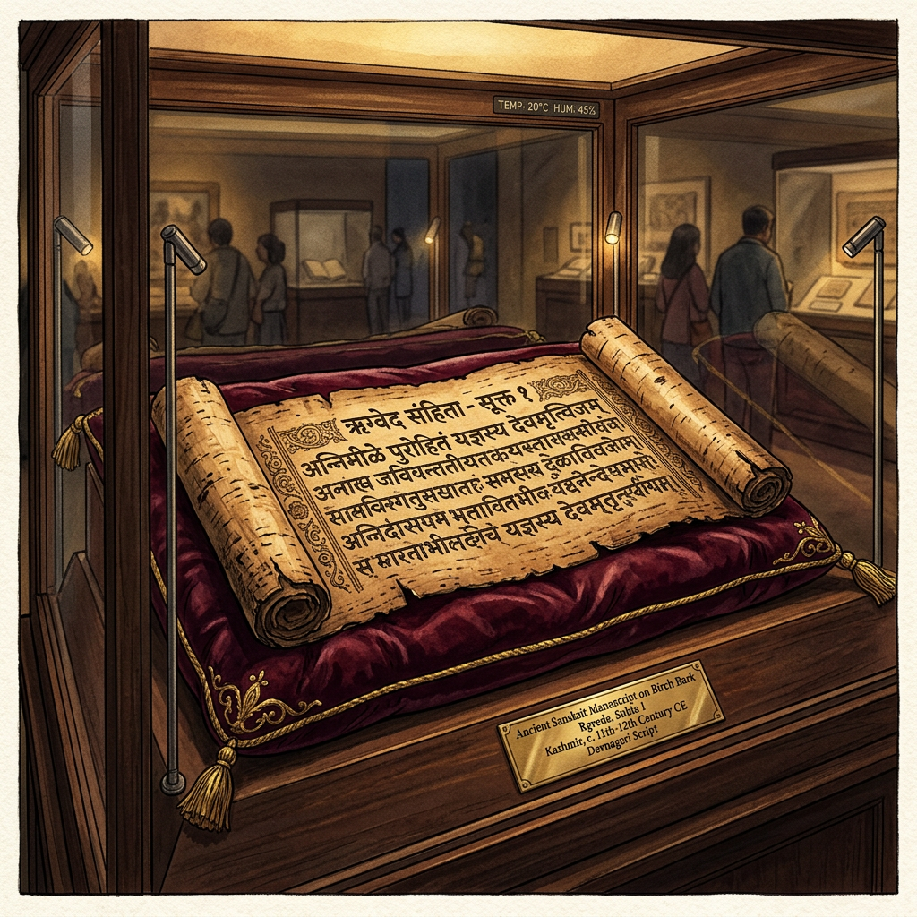 9th-Century 'Tattva-Dipika-Vimarsha' Manuscript Discovered in Rural Malwa Archive Reshapes Medieval Epistemology