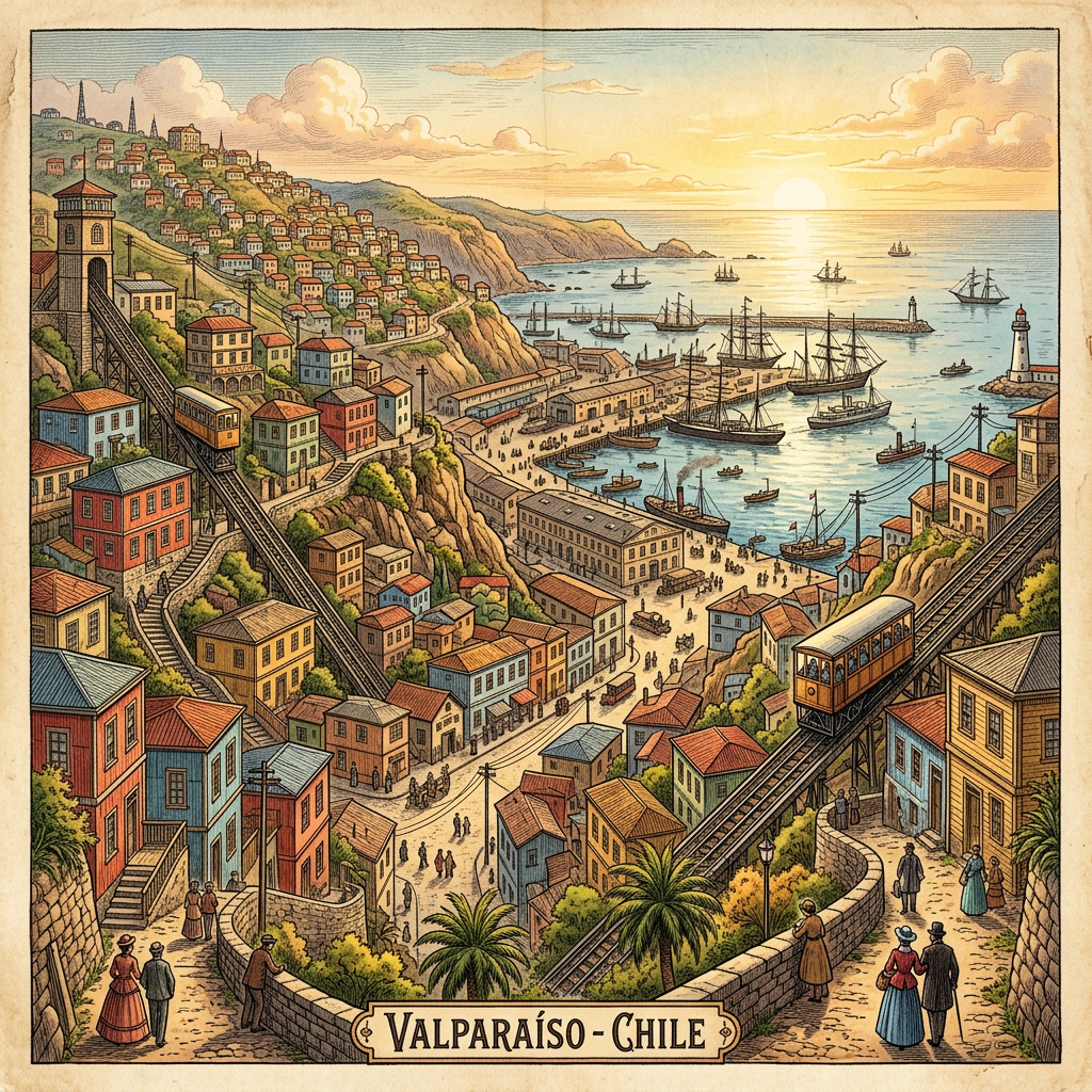 UNESCO Issues Updated Management Guidelines for the Historic Quarter of the Seaport City of Valparaíso