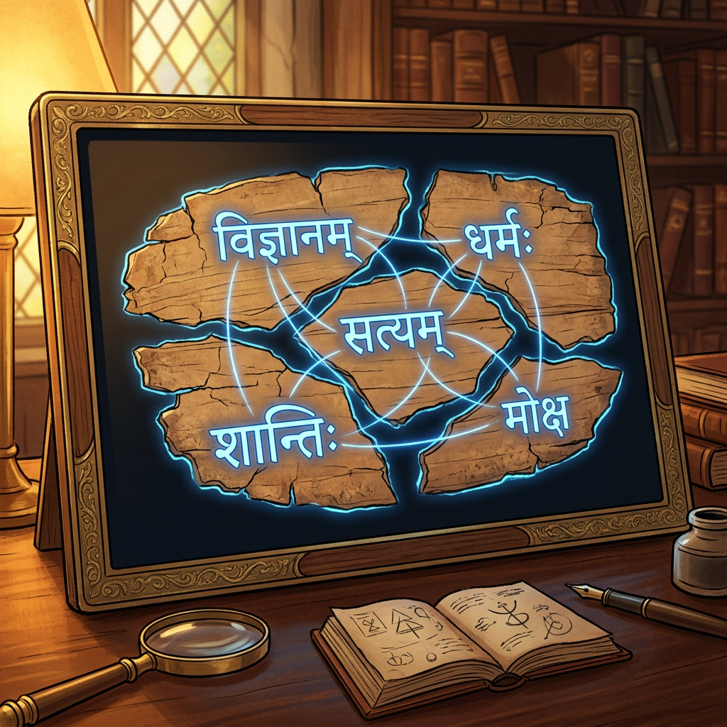 AI Deciphers 10th-Century 'Chetana-Samskara' Fragments in Varanasi Revealing Lost Theories of 'Conscious Imprints'