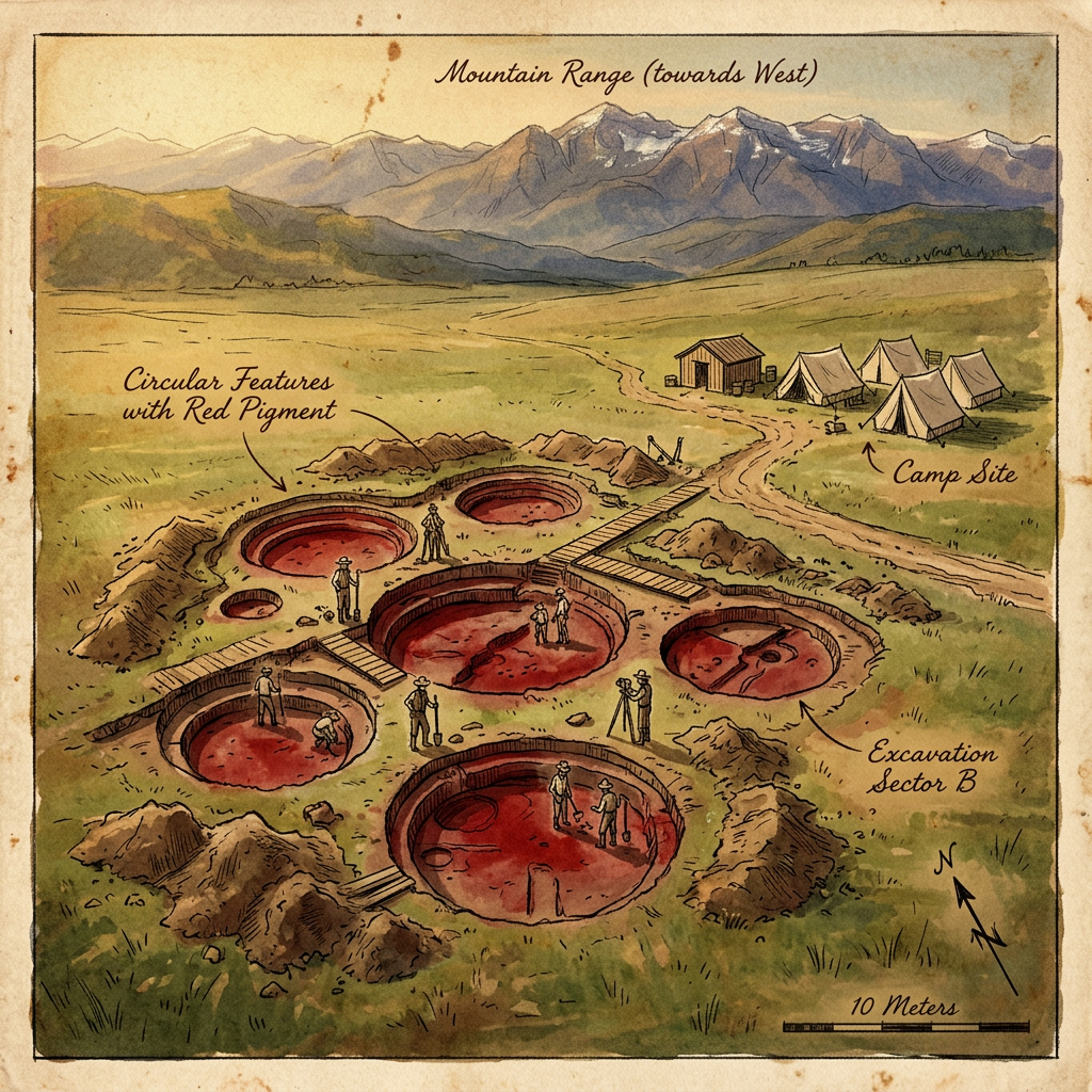 Archaeologists in Azerbaijan Uncover 'Fire-Ochre' Ritual Pits Linked to 4,500-Year-Old Roots of 'Mountain-Flame' Festivals