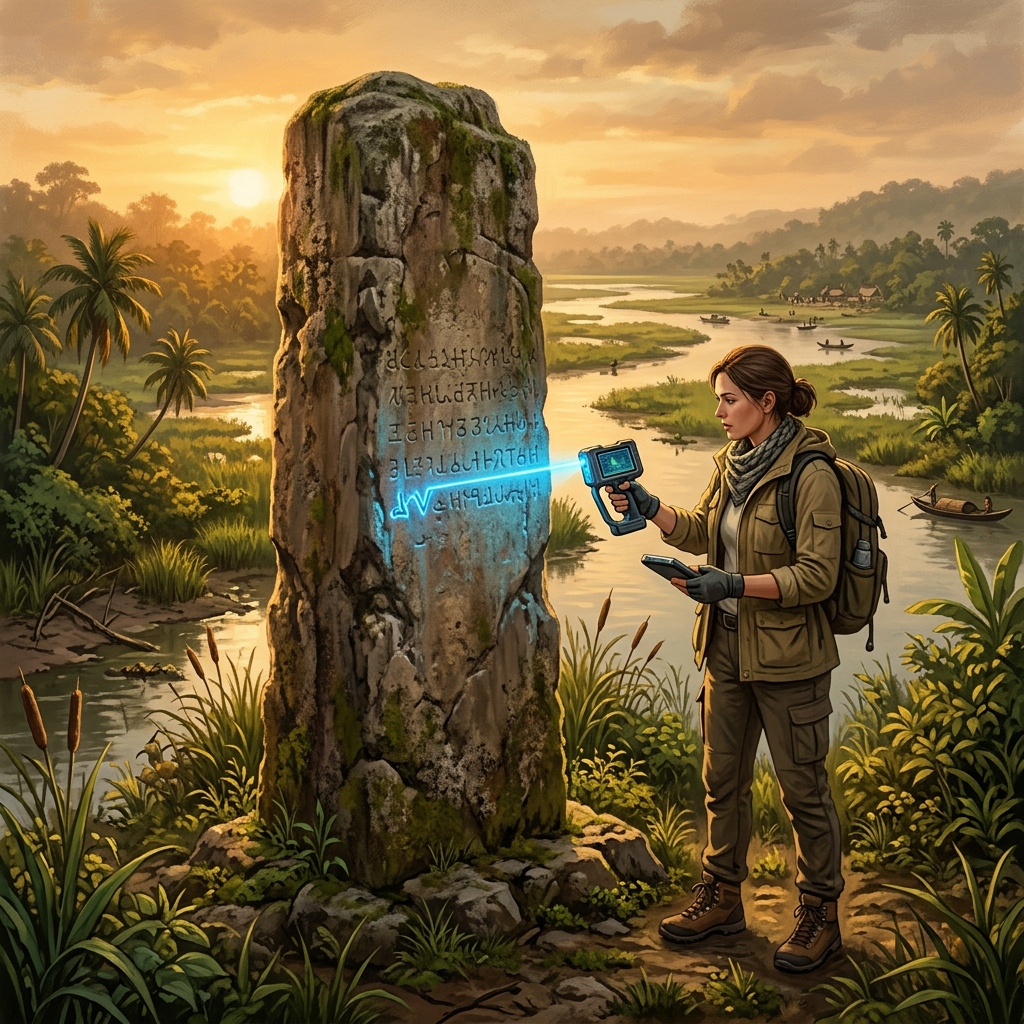 AI Deciphers 4th-Century BCE 'Dharma-Setu-Vidhanam' Inscriptions in the Godavari Delta Detailing the Philosophy of Social Integration