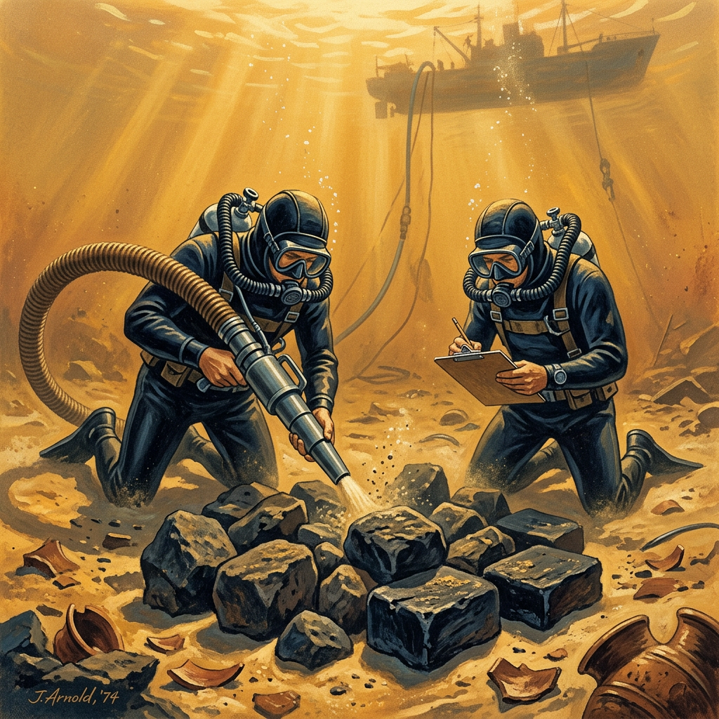 Maritime Archaeologists Uncover the 'Bitumen and Basalt' Trade Link Between Ancient Bahrain and the Indus Valley