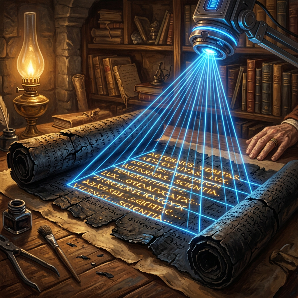 Project 'Echidna-AI' Successfully Deciphers Lost 2nd-Century 'Gnostic' Fragments from Charred Papyri in the Fayum Basin