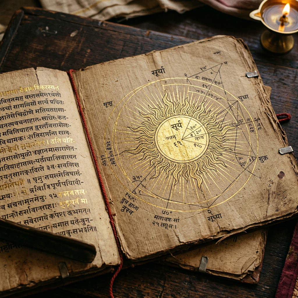 Computational Analysis of 11th-Century 'Siddhanta-Shikha' Manuscripts Reveals Early Sanskrit Algorithms for Modeling Non-Linear Solar Photospheric Perturbations