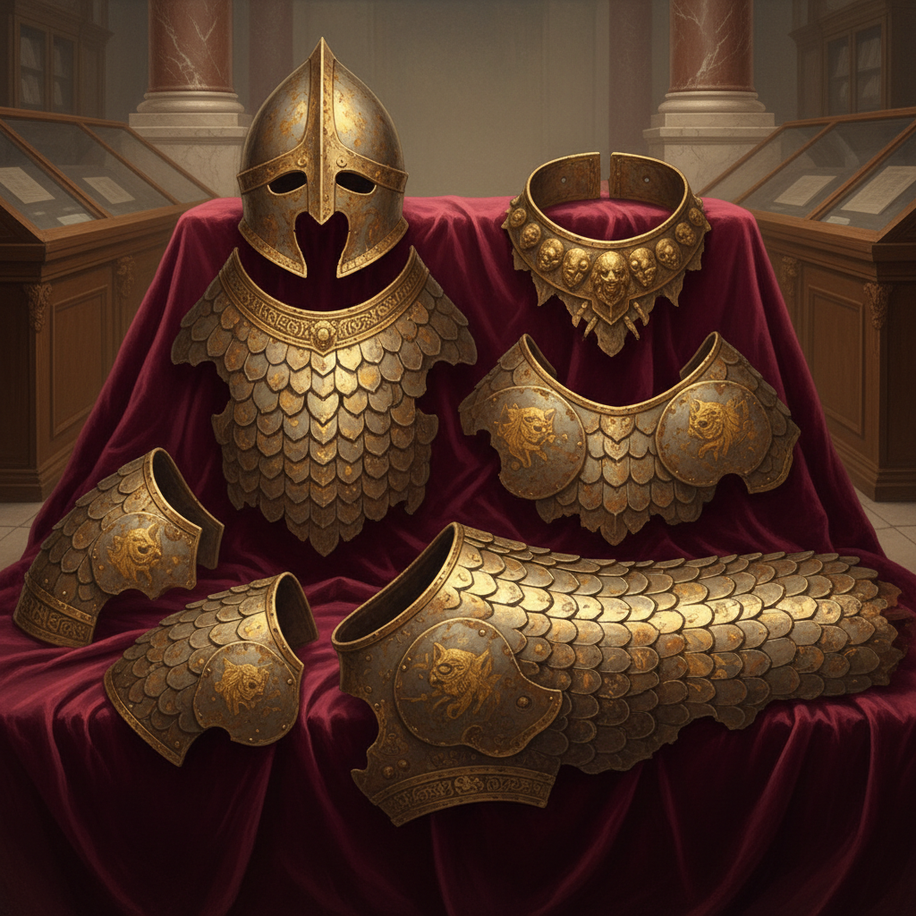 Intact 2,500-Year-Old 'Scythian Royal Armory' Uncovered in Northern Mongolia Yields Rare Gilded Armor for War-Dogs