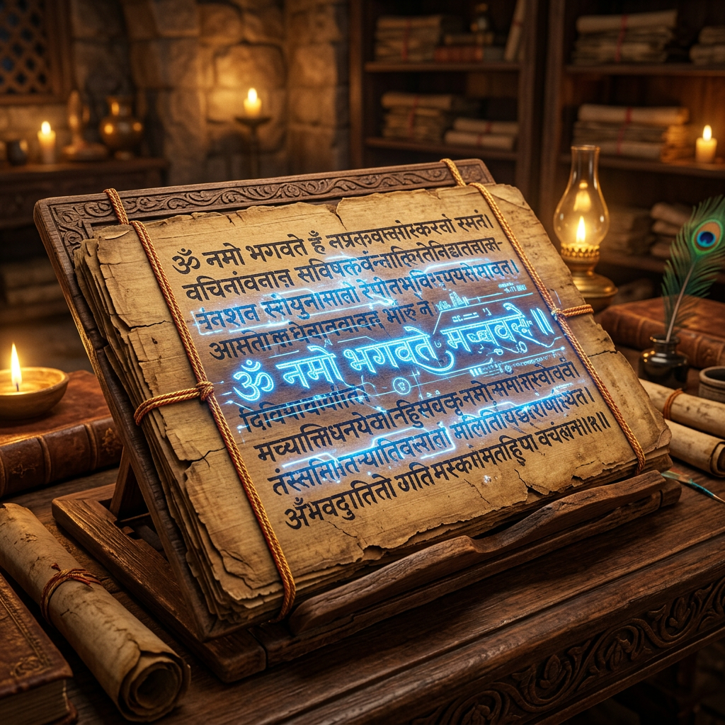 AI Deciphers 8th-Century Sanskrit Treatise on Stochastic Resonance in Vedic Chanting for Neural Synchronization