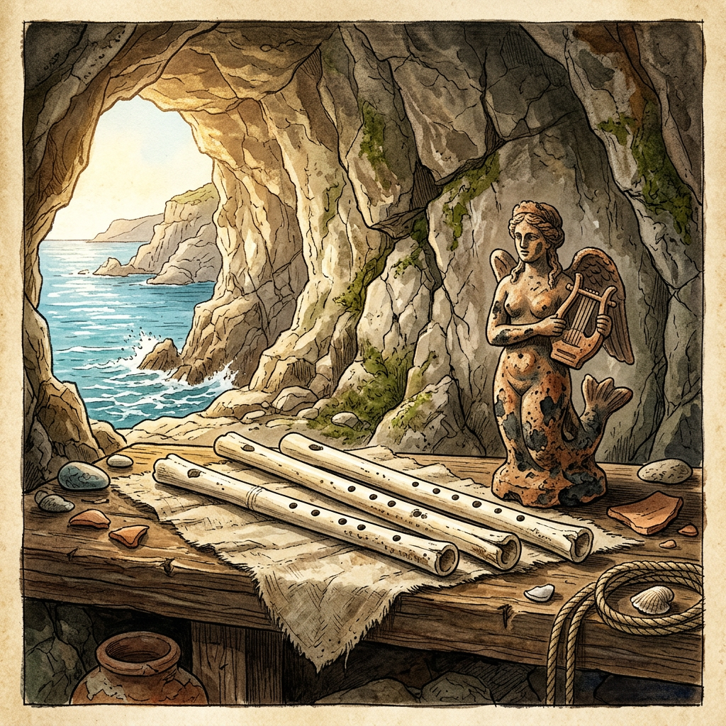 Rare 'Siren-Song' Bone Flutes Found in Southern Italy Reveal Origins of Ancient Magna Graecia Spring Processions