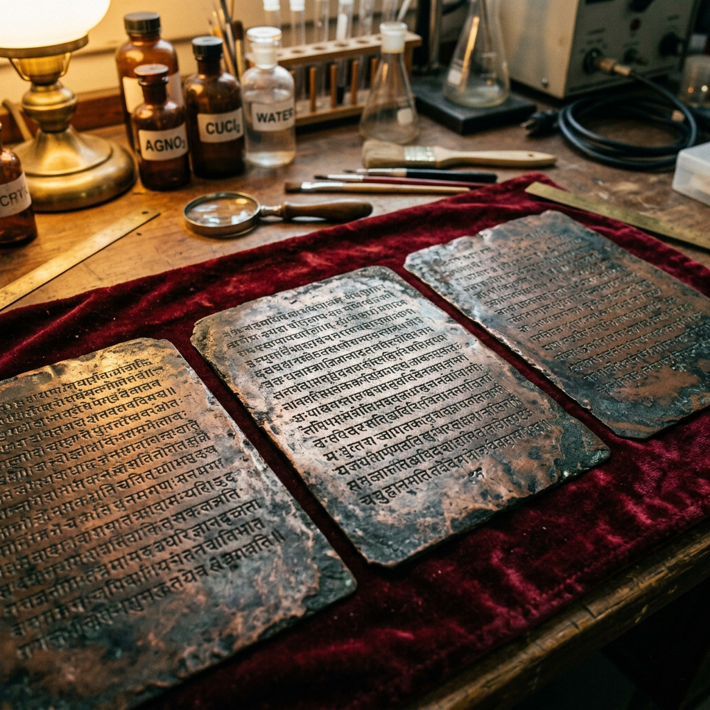 Restoration of 12th-Century 'Pala' Dynasty Temple in West Bengal Uncovers Hidden Copper-Plate Charters