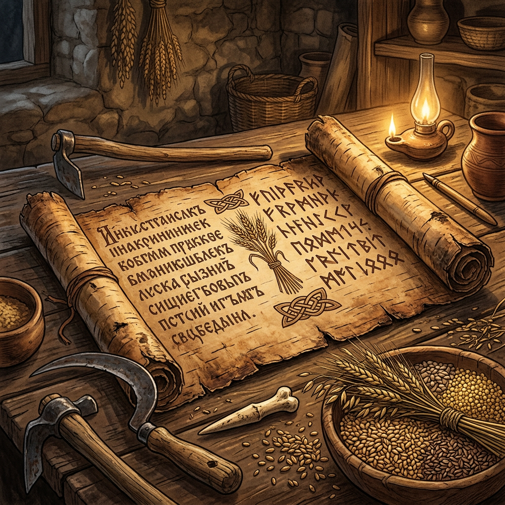 Digital Paleography Unveils 8th-Century 'Sharada-Sogdian' Hybrid Scrolls Found in the Pamirs Detailing Agricultural Seed Resilience