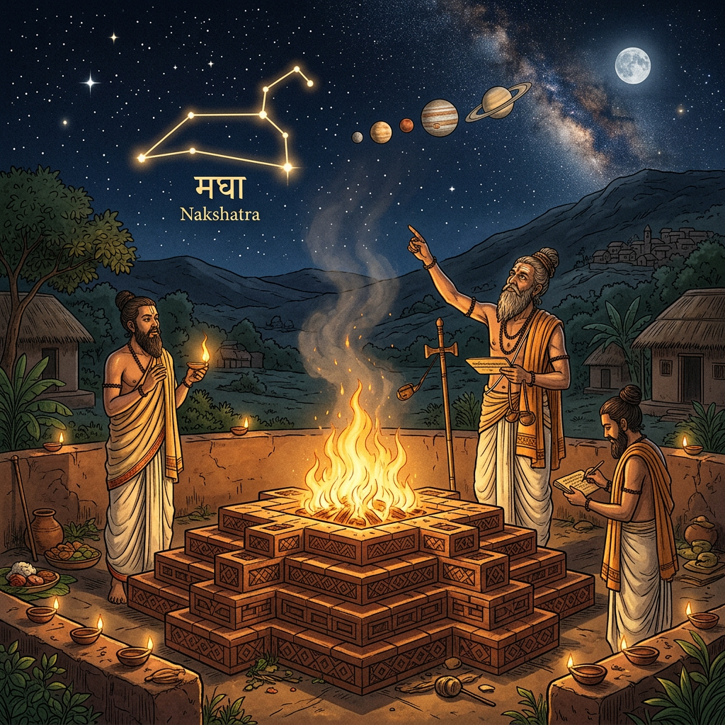 New Research Correlates 2nd Millennium BCE 'Baudhayana Shrauta Sutra' Ritual Layers to the Precise Observation of a Rare Triple Planetary Occultation in the Constellation of Magha in 1450 BCE