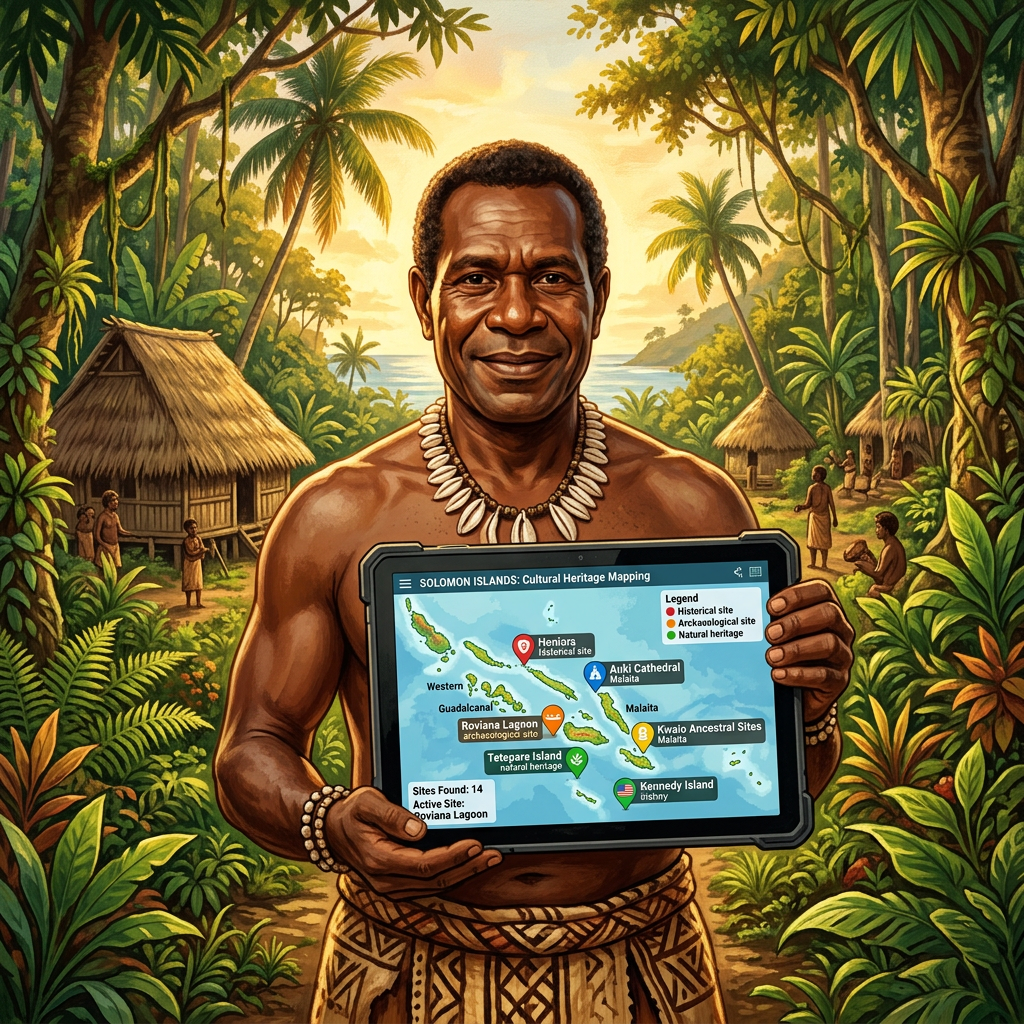 UNESCO and Solomon Islands Partner to Launch Digital Platform for Heritage Preservation