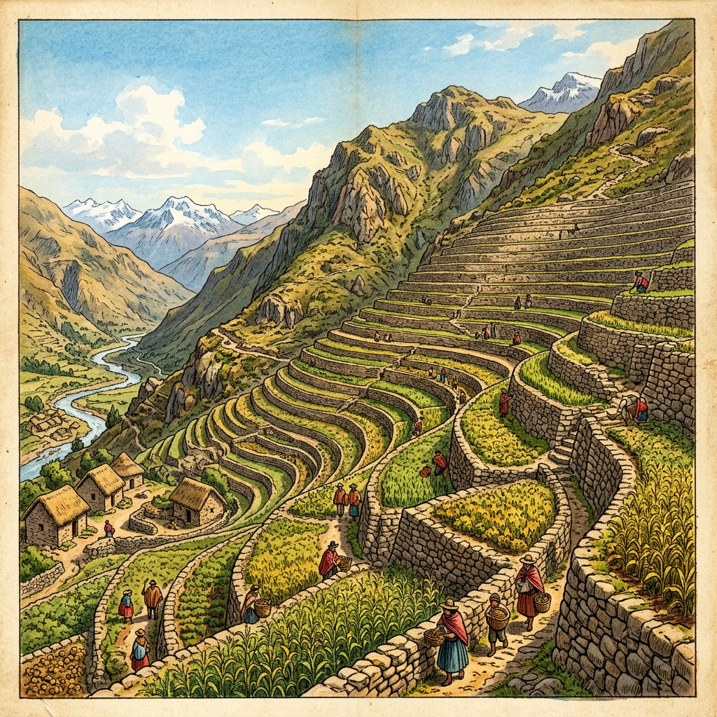UNESCO Designates the 'Ancient Stone-Walled Agricultural Terraces of the Cañete Valley' in Peru as World Heritage