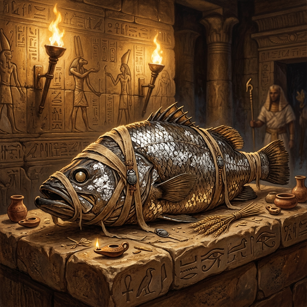 "Silver-Gilded" Nile Perch Votives Discovered in Esna Reveal 2,500-Year-Old Roots of Ancient Egyptian "Festival of the Sacred Fish"