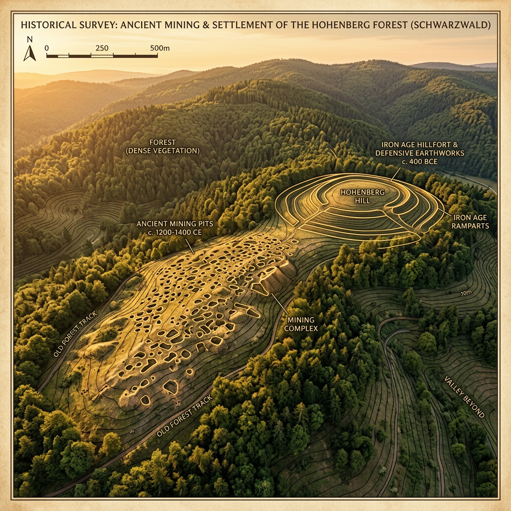 LiDAR Survey in the Ardennes Forest Reveals a Massive 2nd-Century BCE 'Celtic Iron-Mining Megalopolis'