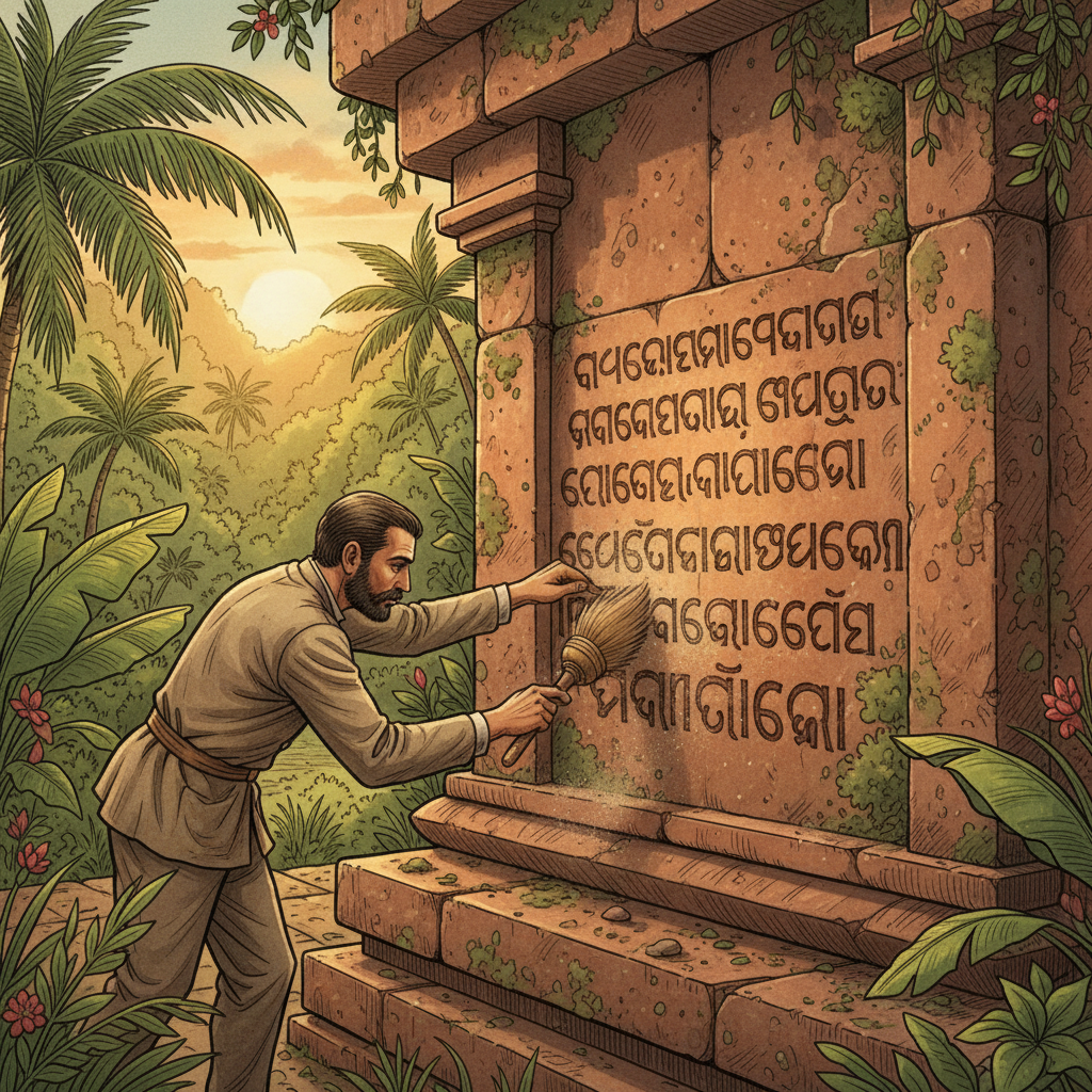 Discovery of 10th-Century 'Somavamsi' Era Inscriptions in Odisha’s Prachi Valley Detailing 'Temple-Hospital' Management