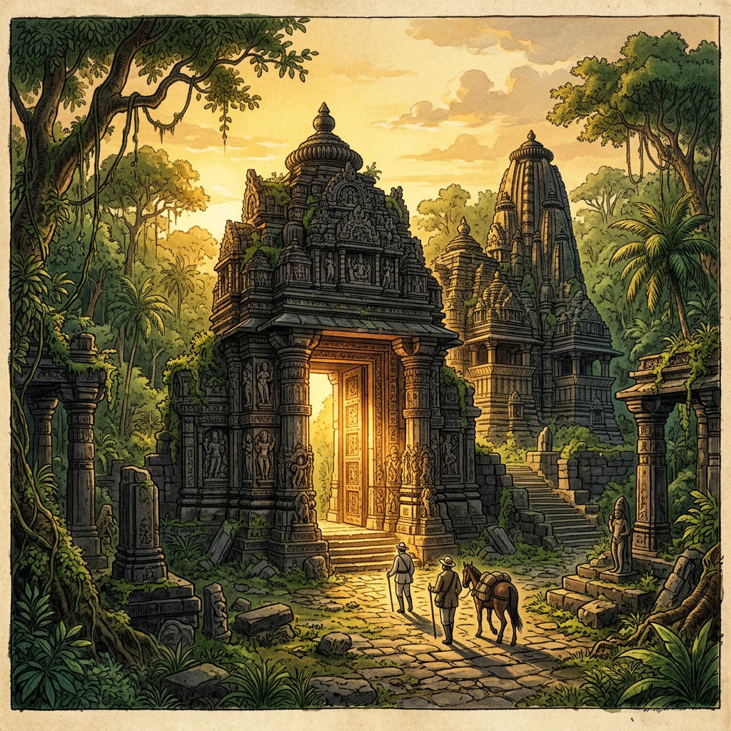 Significant 12th-Century 'Kakatiya' Era Solar-Aligned Temple with Unique 'Shadow-Dampening' Slabs Discovered in Telangana