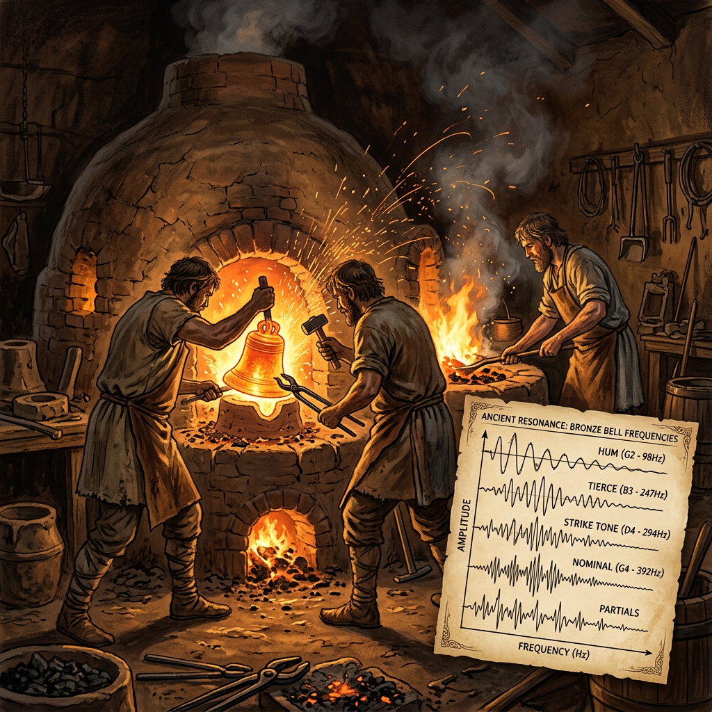 New Isotopic Research on 1st Millennium BCE 'Panchala' Metallurgy Reveals Precision Alloying for Resonance-Controlled Ritual Bells