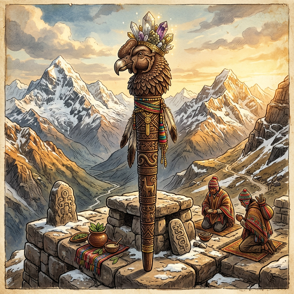 Discovery of 'Crystal-Incrusted' Condor Staffs in the Sinakara Valley Points to 1,500-Year-Old Wari Origins of the Qoyllur Rit'i Star Pilgrimage