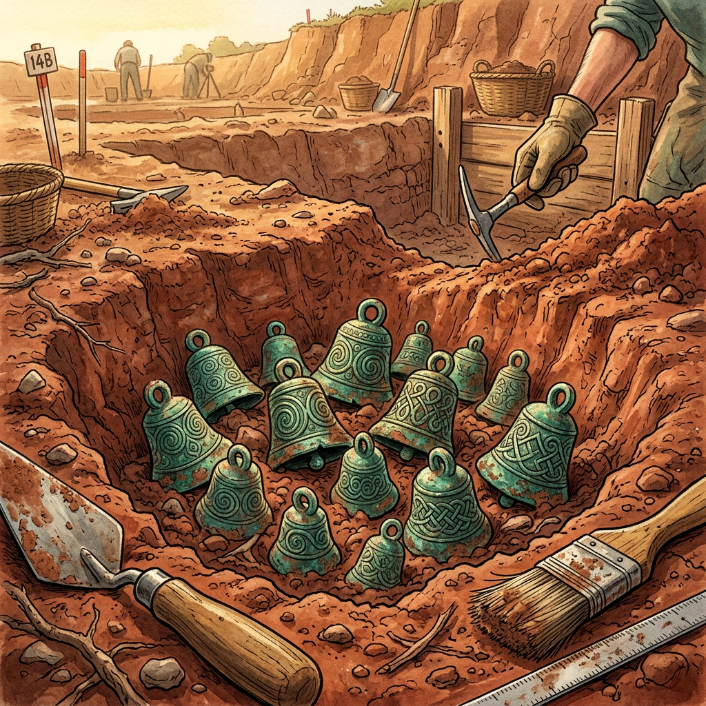 Excavation of 4,000-Year-Old 'Copper-Bell' Workshop in Thailand Unveils Roots of Ancient 'Spirit-Calling' Harvest Rituals