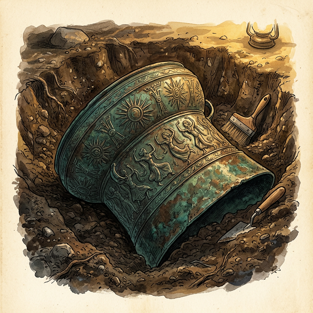 Discovery of 3,000-Year-Old 'Copper-Drum' Cache in Southern China Reveals Origins of Ancient 'Spirit-Call' Festivals