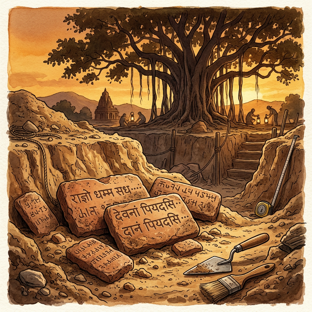 Discovery of 5th-Century BCE 'Sahasa-Niti' Tablets in Haryana Detailing the Philosophy of Virtuous Courage