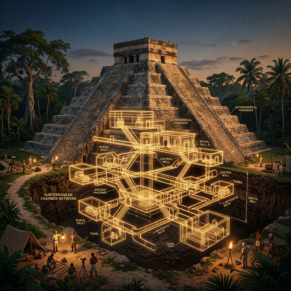 Heritage Tech Breakthrough: 'Quantum-GPR' Successfully Maps Hidden Funerary Chambers Beneath the Temple of the Feathered Serpent at Teotihuacan