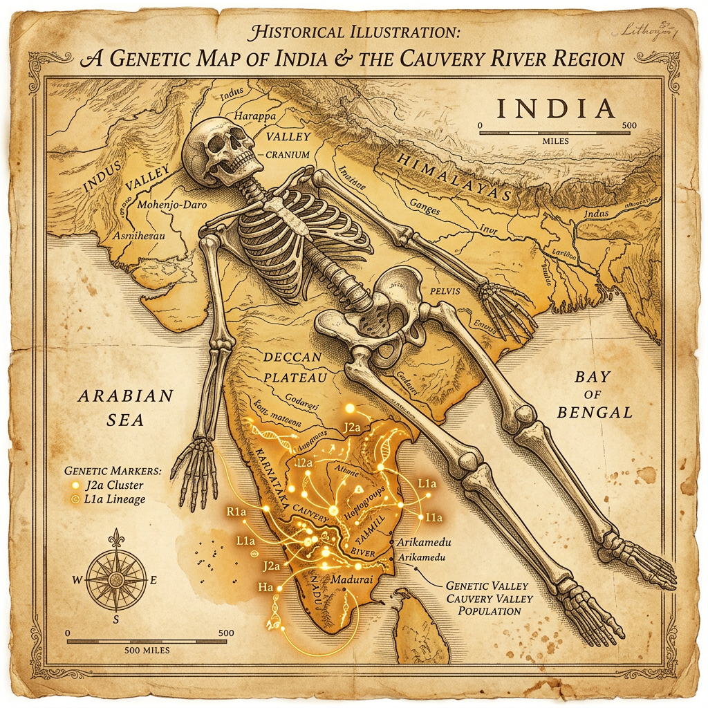 Genomic Study of 8,500-Year-Old 'Cauvery Basin' Remains Identifies Earliest Genetic Markers for Resilience to Endemic Fluvial Mycotoxins in Southern India