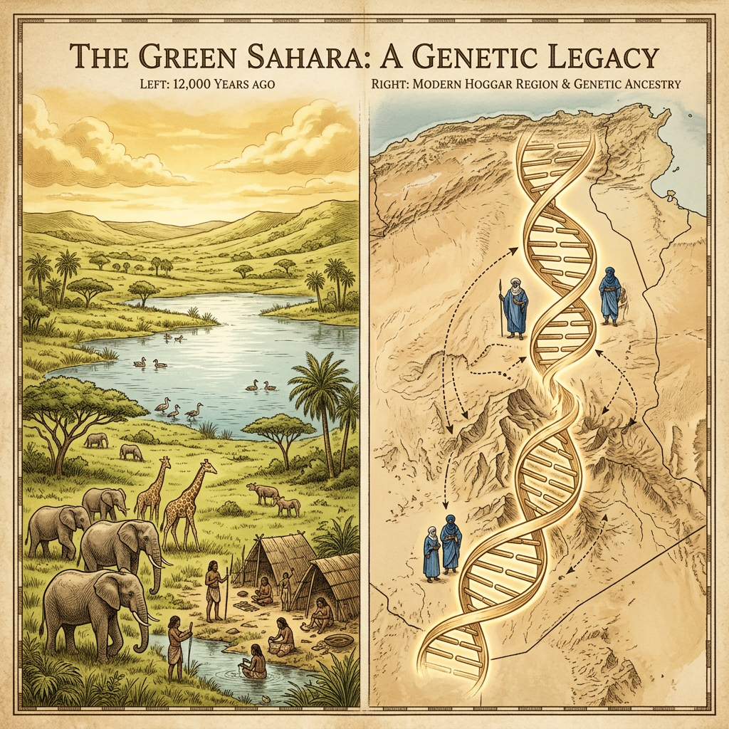 Genomic Study of 12,000-Year-Old 'Hoggar' Remains Identifies a Lost Ghost Lineage of the Holocene Sahara