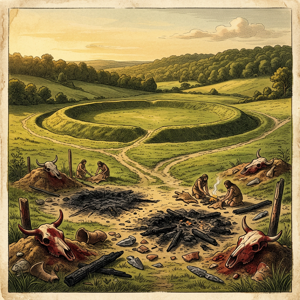 Discovery of 'Ochre-Stained' Cattle Skulls in Ireland's Boyne Valley Points to 4,000-Year-Old Roots of Beltane Rites