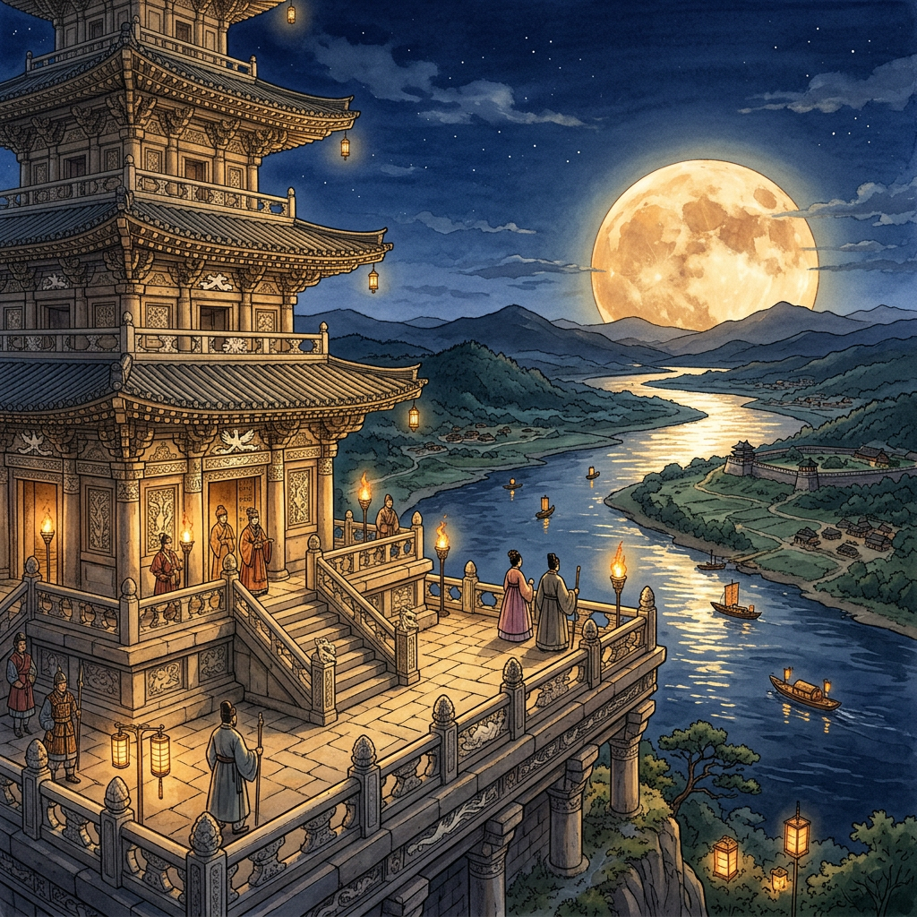 "Ivory-Inlaid" Moon-Gazing Platforms Discovered in Ancient Baekje Point to 1,500-Year-Old Roots of Lunar Appreciation Festivals