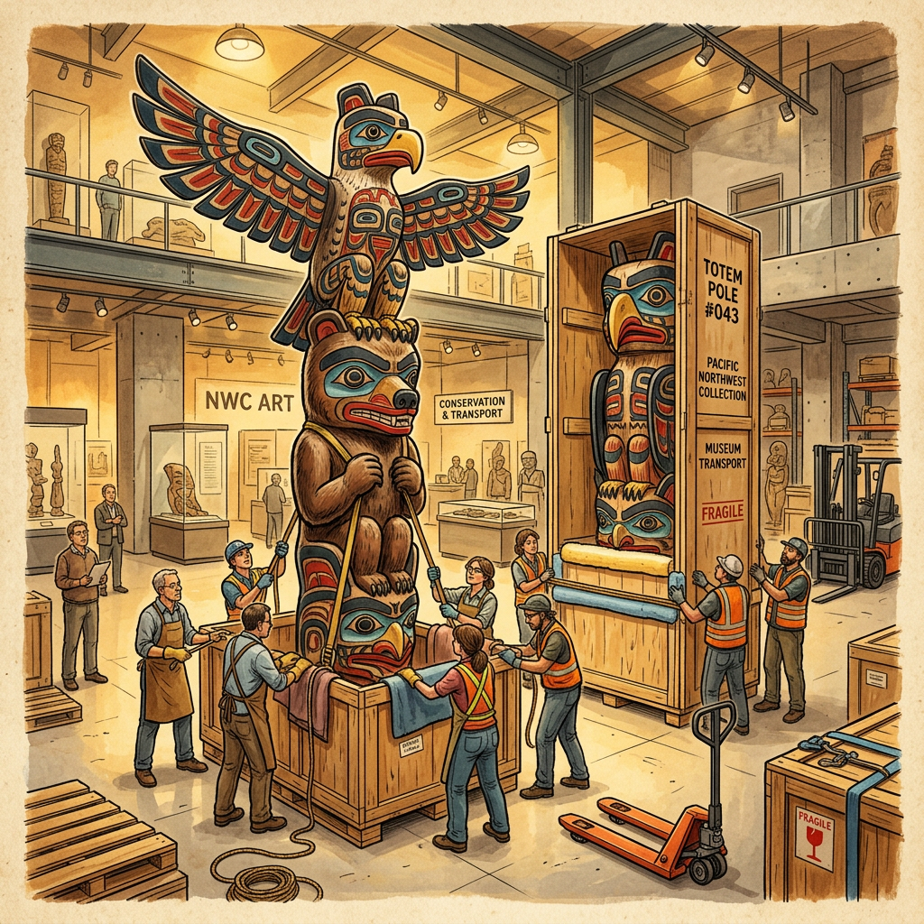 Chicago’s Field Museum Formally Repatriates 19th-Century 'Kwakwaka’wakw' Ancestral Totems to British Columbia