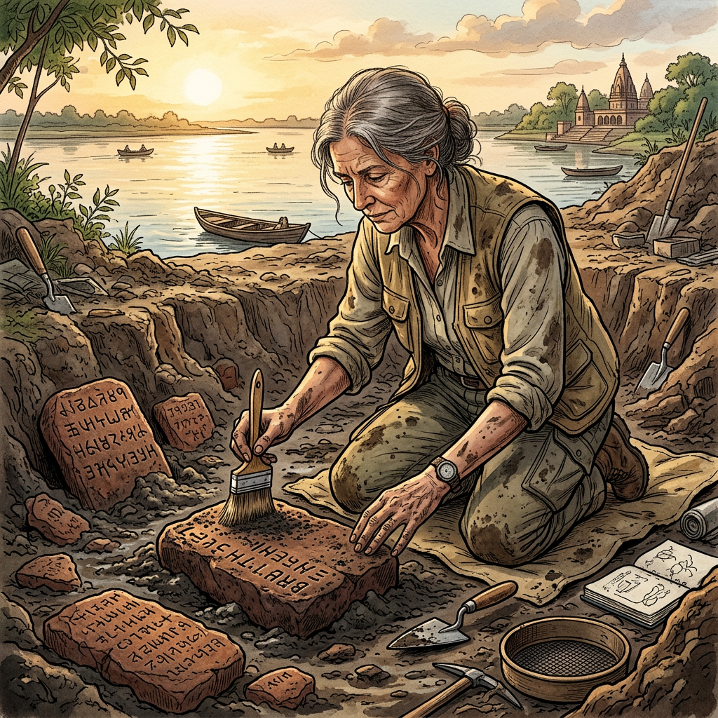 Archaeologists Unearth Pre-Mauryan Clay Tablets in Varanasi Inscribed with Ethical Aphorisms on 'Dharma'