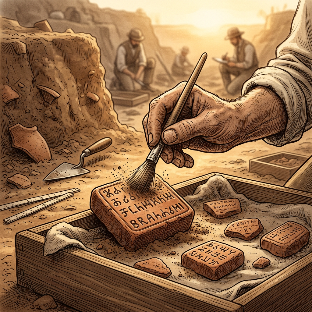 Discovery of 4th-Century BCE 'Rita-Sthapana' Clay Seals in Kurukshetra Detailing the Philosophy of Natural Justice