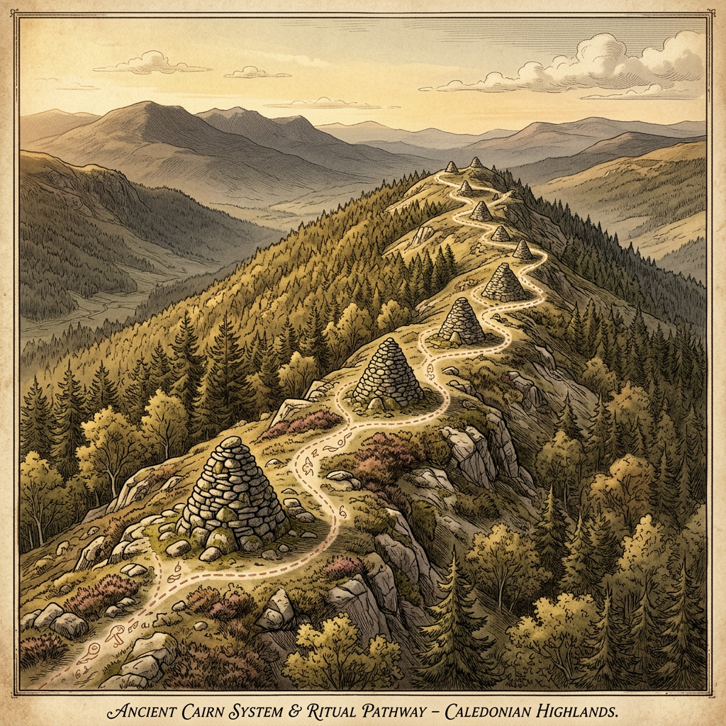 LiDAR Mapping in the Blue Mountains Reveals 10,000-Year-Old 'Aboriginal Rock-Cairn Network' for Ritual Pathfinding