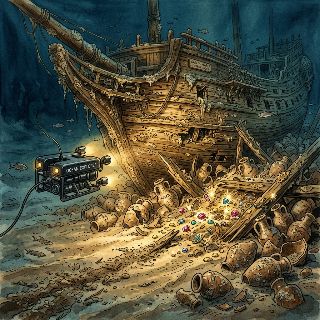 Sunken 1,500-Year-Old 'Axumite Merchant Vessel' Identified in the Gulf of Aden with Cargo of Indian Gems