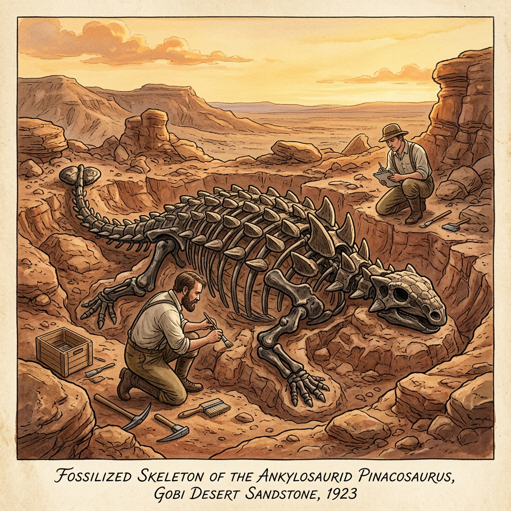 Palaeontologists Unveil 'Gobi-Armadillo': A 75-Million-Year-Old Armored Mammal Species with Bony Dermal Plates