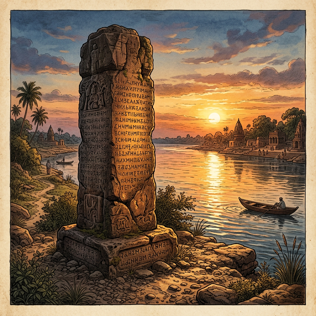 4th-Century BCE 'Kshana-Dharma' Inscriptions Found in the Godavari Basin Outline 'Philosophy of Momentary Integrity'