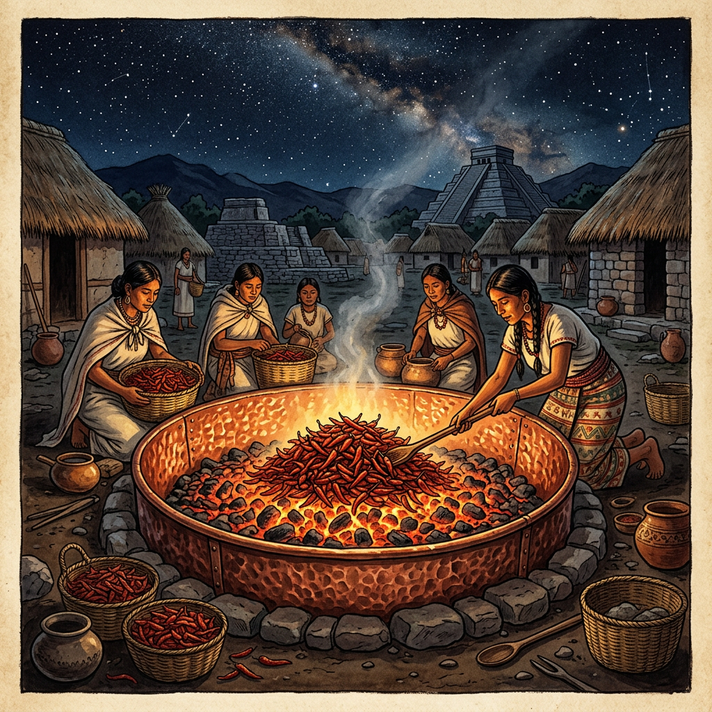 "Copper-Lined" Chili-Pepper Offering Pits Found in Ancient Veracruz Point to 2,000-Year-Old Mesoamerican "Spice-Greeting" Festivals