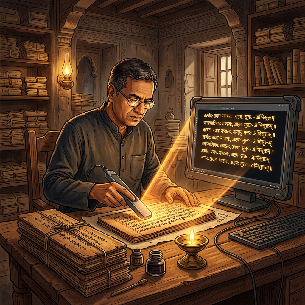 9th-Century 'Samvit-Deepika' Manuscript Discovered in Varanasi Explores the Metaphysics of 'Perceptual Fluidity'